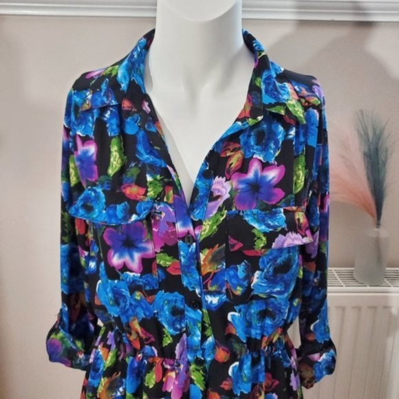 Velvet Heart- Blouse Shirt Dress- Size S - Picture 6 of 11